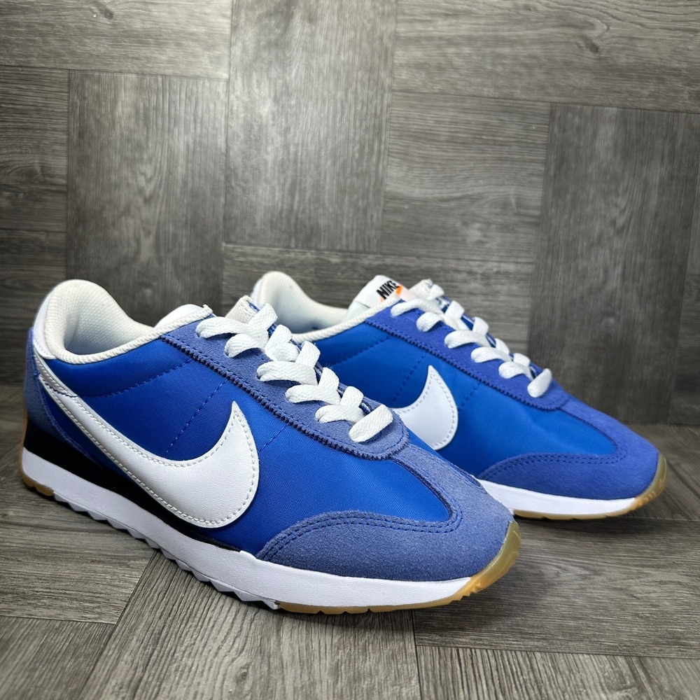 Nike Pacific Sneakers Women 6 Blue Nylon Suede Gum Sole Retro NEW HM4771-401 - Picture 5 of 8